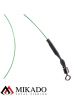 Система стальных поводков Mikado X-Plode с тройником и крючком 40 см., 10 кг.( 2 шт.)