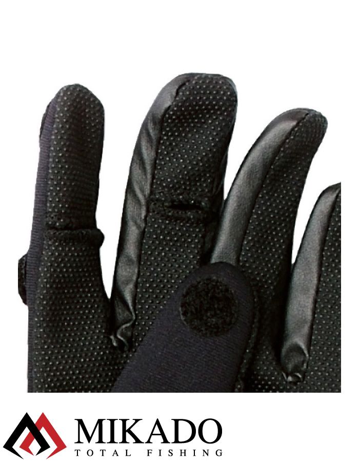 Перчатки рыболовные неопреновые Mikado UMR-02 размер M