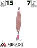 Блесна колеблющаяся Mikado DIVER №3, 15 г., 7 см., медь