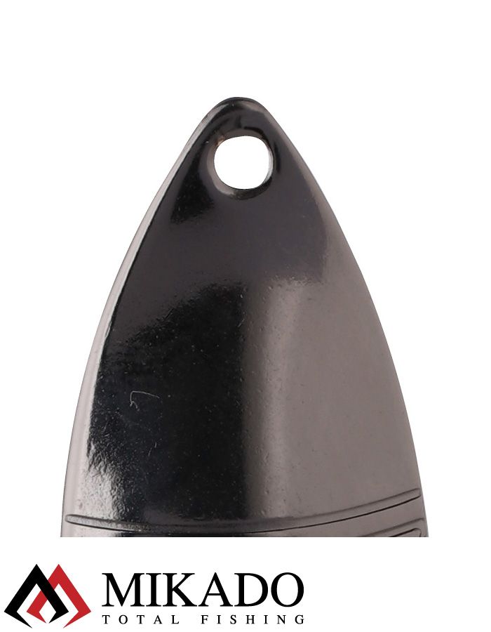 Блесна колеблющаяся Mikado ROACH №4, 16 г., 6.8 см., чернёная