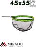 Подсачек без ручки спорт Mikado MF SOFT MESH S4-015-5545 (45х55 см, яч.2 мм) мягкая сетка