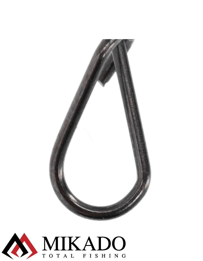 Застежка Mikado Polish размер M.  тест 17 кг. (12 шт.)