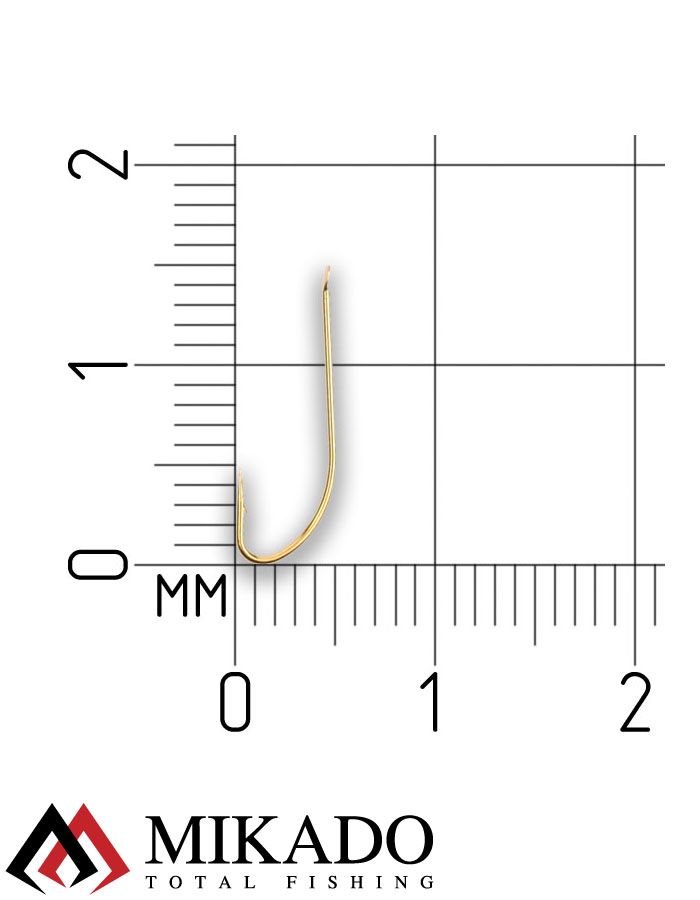 Крючки Mikado SENSUAL - ROACH № 12 G (с лопаткой) ( 10 шт.), HS101-12G