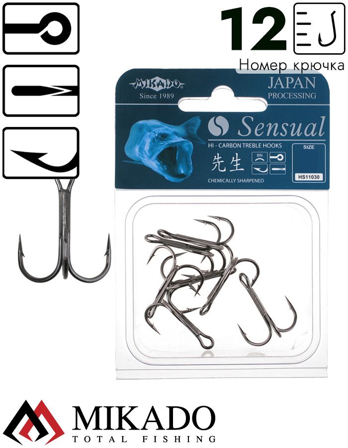 Тройник Mikado SENSUAL № 12 BN ( 10 шт.)