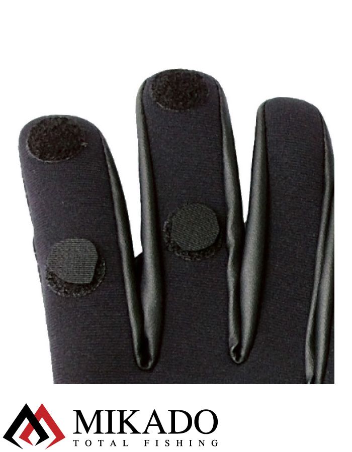 Перчатки рыболовные неопреновые Mikado UMR-02 размер XL