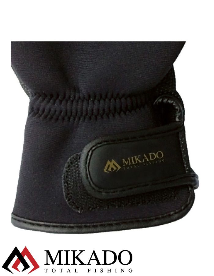 Перчатки рыболовные неопреновые Mikado UMR-02 размер XL