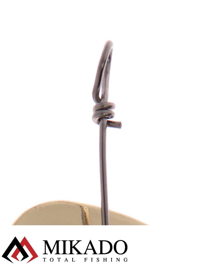 Блесна вращающаяся Mikado TROUT №2, 12.3 г., золото 00, длина лепестка 43 мм.