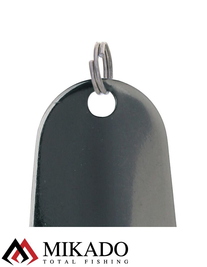 Блесна колеблющаяся Mikado TRYTHON №2, 7 г., 4 см., чернёная