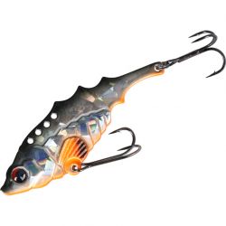 Блесна цикада Mikado CICADA M-VIB №1, 5 г., 4,5 см., HOLO ROACH, тройник+двойник