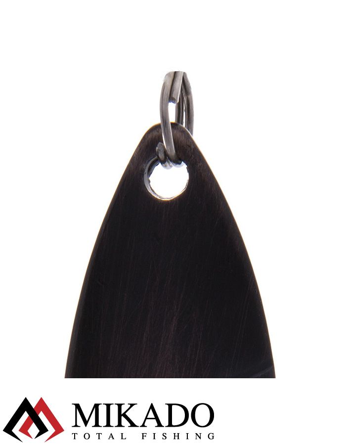 Блесна колеблющаяся Mikado ALGA №3, 27 г., 6.1см., состаренная медь