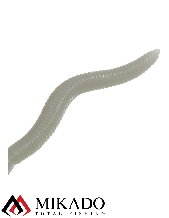 Земляной червь силиконовый Mikado TROUT CAMPIONE EARTH WORM 3.7 см., 0.27 г., 105 (15 шт.)