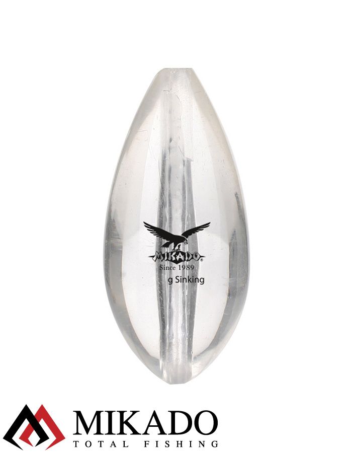 Сбирулино тонущее Mikado прозрачное 6 г.   ( 2 шт.)