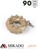 Грузило карповое Mikado с вертлюжком. для лодки (песочный) 01S  90 г.