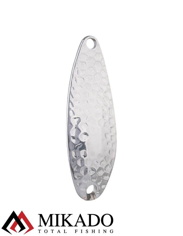 Блесна колеблющаяся Mikado HAMMER №4, 20 г., 6.1 см., серебро