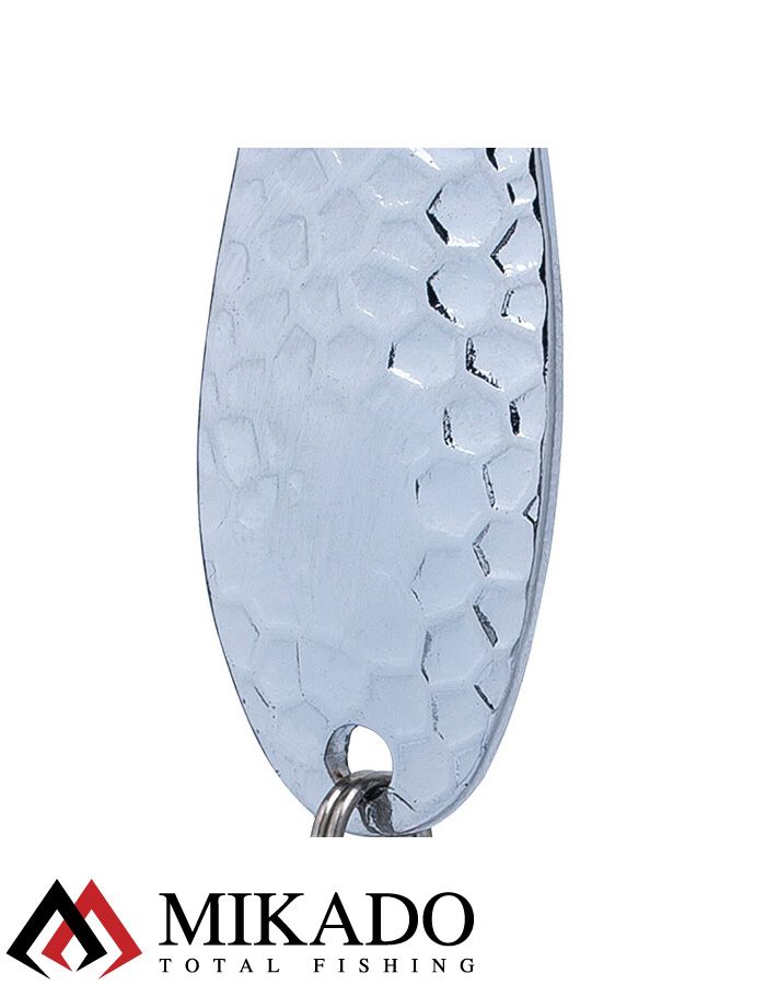 Блесна колеблющаяся Mikado HAMMER №4, 20 г., 6.1 см., серебро