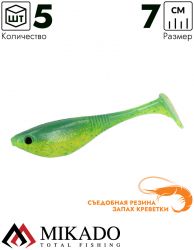 Виброхвост Mikado SPARK 7 см., 4.5 г., 344 (5 шт.)