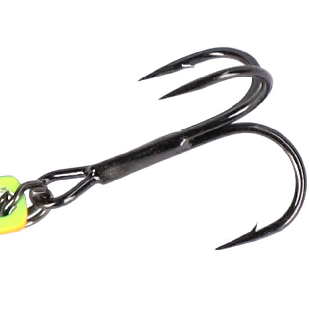 Блесна цикада Mikado CICADA M-VIB №1, 5 г., 4,5 см., MAT CHARTREUSE, тройник+двойник