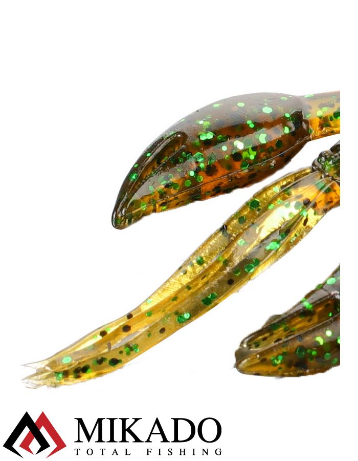 Рак силиконовый Mikado CRAY FISH 10 см., 9.7 г., 556 (2 шт.)