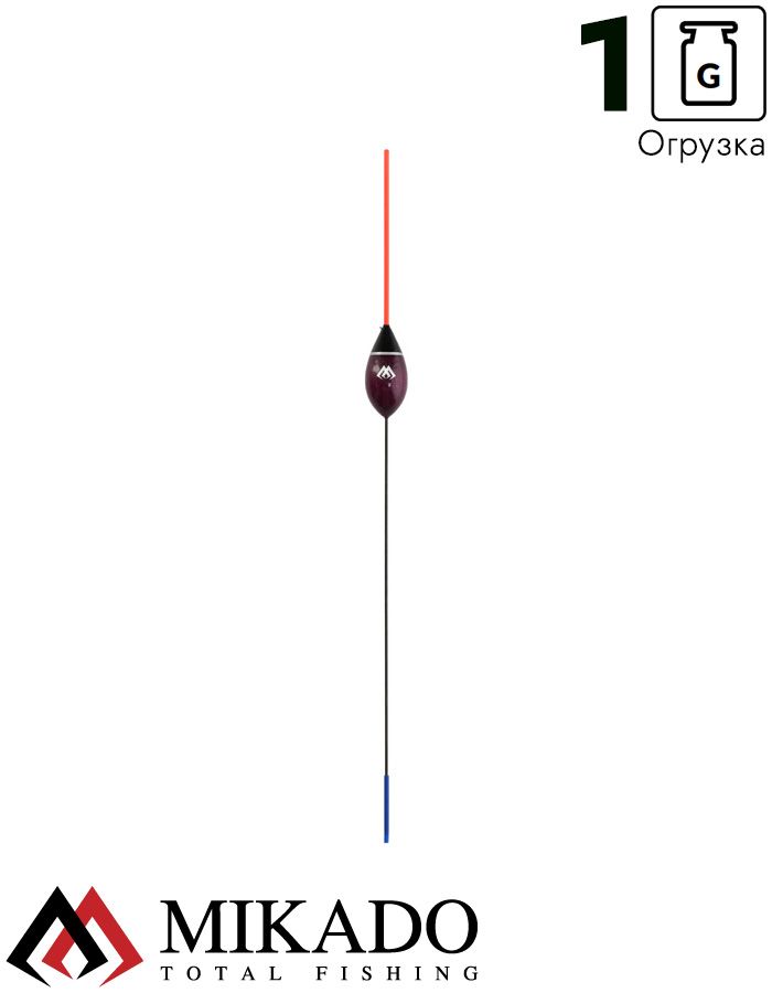 Поплавок стационарный Mikado - EX SMS-058-010, 1,0 г.
