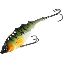 Блесна цикада Mikado CICADA M-VIB №1, 5 г., 4,5 см., NATURAL PERCH, тройник+двойник