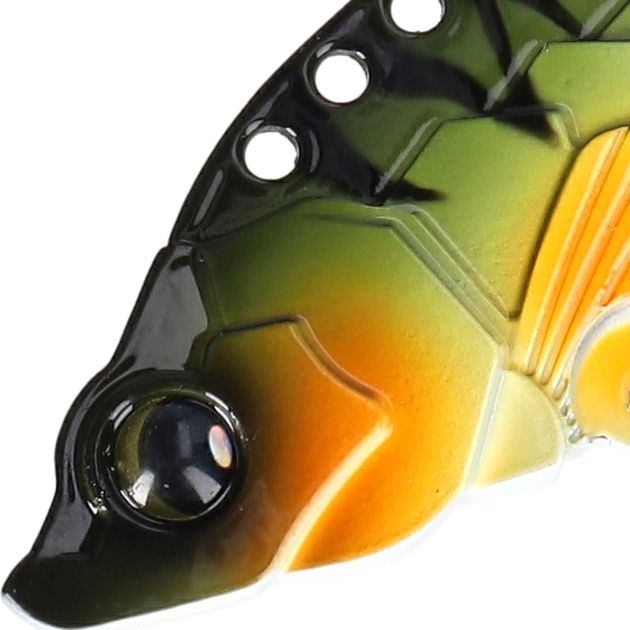 Блесна цикада Mikado CICADA M-VIB №1, 5 г., 4,5 см., NATURAL PERCH, тройник+двойник