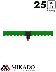 Наконечник стойки для фидера/пикера Mikado ROD REST FEEDER неопреновый, 25см., зеленый