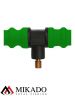 Наконечник стойки для фидера/пикера Mikado ROD REST FEEDER неопреновый, 25см., зеленый