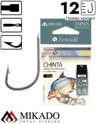 Крючки Mikado SENSUAL - CHINTA № 12 BN (с лопаткой) ( 10 шт.)