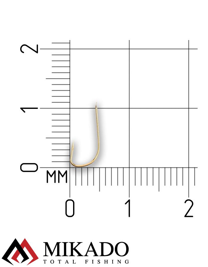 Крючки Mikado SENSUAL - ROACH № 14 G (с лопаткой) ( 10 шт.), HS9200-14G