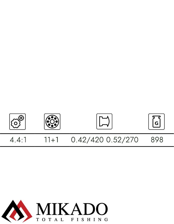 Катушка Mikado COMMODORE 12012 FD