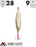 Блесна колеблющаяся Mikado DIVER №5, 28 г., 9 см., золото