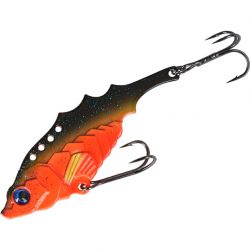 Блесна цикада Mikado CICADA M-VIB №1, 5 г., 4,5 см., RED STICKLEBACK, тройник+двойник