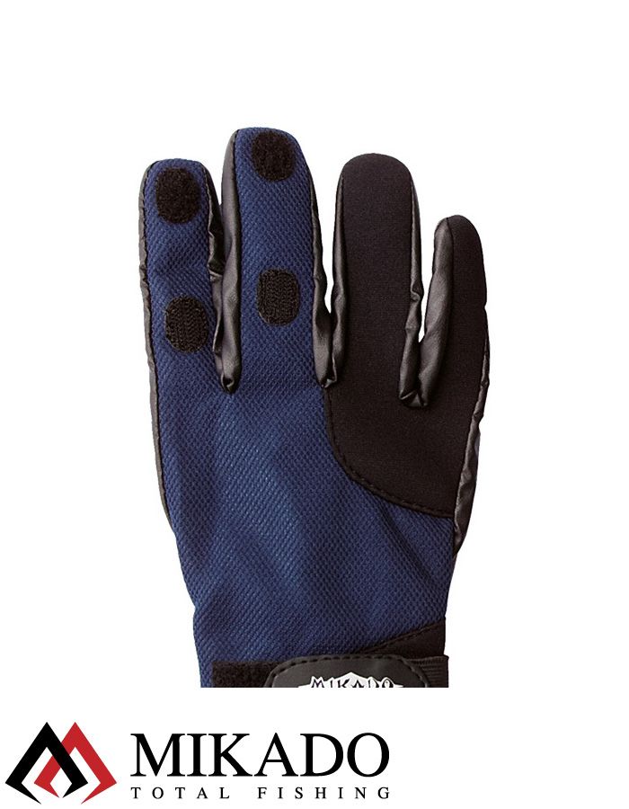 Перчатки рыболовные неопреновые Mikado UMR-04 размер M