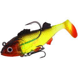 Твистер оснащённый Mikado CRYSTAL FISH WX5561  8 см./109, 20г. ( 2 шт.)