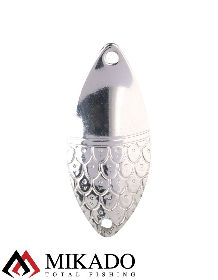 Блесна колеблющаяся Mikado ROACH №5, 22 г., 7.8 см., состаренное серебро