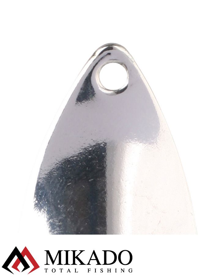 Блесна колеблющаяся Mikado ROACH №5, 22 г., 7.8 см., состаренное серебро