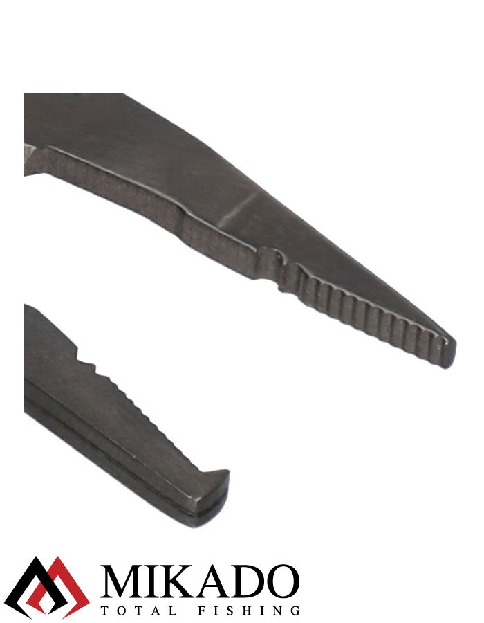 Плоскогубци рыболовны Mikado многофункциональные 16 см., сталь, красно-чёрные