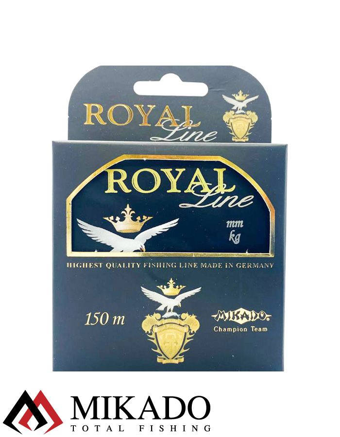 Леска Mikado ROYAL LINE 0,34 (150 м) - 12.80 кг.
