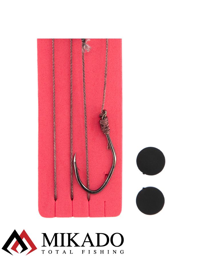 Оснастка Mikado INTRO CAT LIVE BAIT/EEL RIг. 100 см, крючок № 2/0