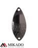 Блесна колеблющаяся Mikado ROACH №5, 22 г., 7.8 см., чернёная