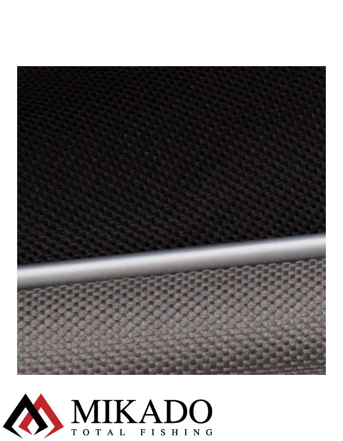 Чехол для удилищ Mikado 3 секционный 150 см. чёрно-серый