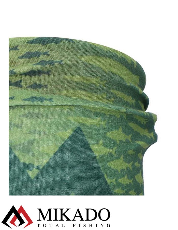 Бафф Mikado дышащий (зелёный) UM-UK005
