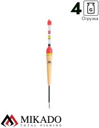 Поплавок скользящий под светлячок Mikado SMP-002 4.0 г.