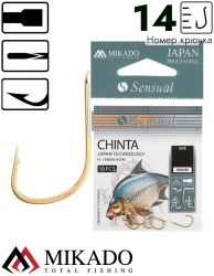 Крючки Mikado SENSUAL - CHINTA № 14 G (с лопаткой) ( 10 шт.)