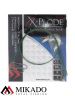 Поводок стальной Mikado X-Plode с вертлюжком и застёжкой 25 см., 10 кг. ( 2 шт.), ZG11-001
