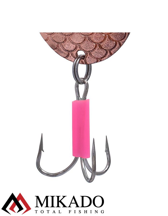 Блесна колеблющаяся Mikado BLASTER №1, 19 г., 8.5 см., медь