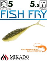 Приманка слаг Mikado FISH FRY 5.5 см., 1 г., 341 (5 шт.)