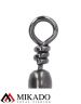 Застежка с вертлюжком Mikado Fastlock № 4, тест 20 кг. (10 шт.)