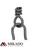 Застежка с вертлюжком Mikado Fastlock № 4, тест 20 кг. (10 шт.)