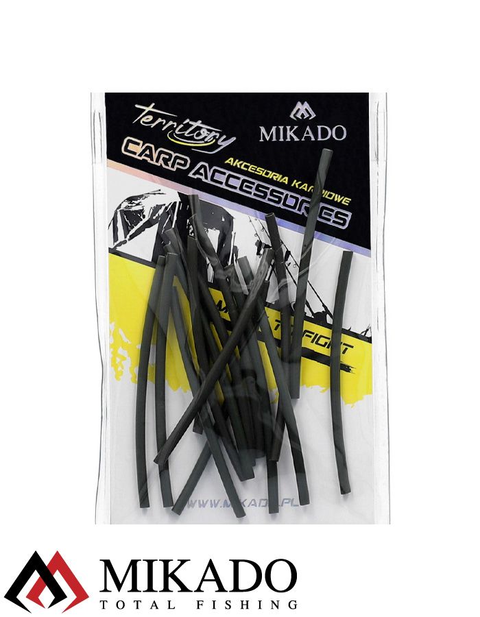 Термоусадочная трубка Mikado 2.2 - 1.0 мм. (тёмно-зелёный) (упак. 15 шт.)